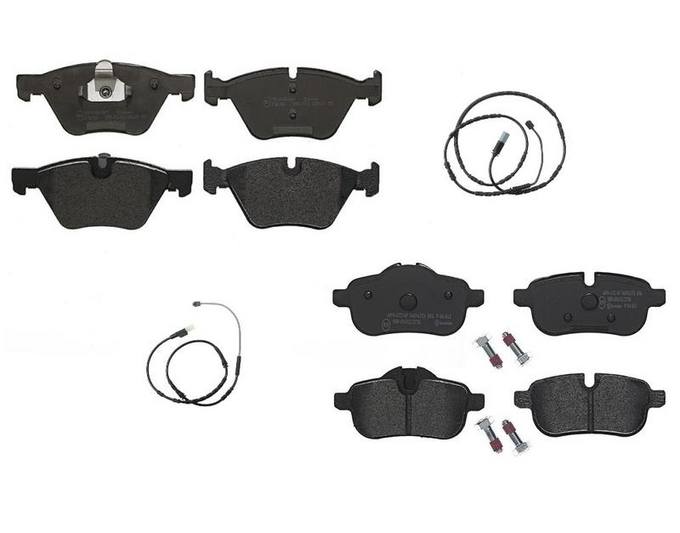 Brembo Brake Pads Kit -  Front and Rear (Low-Met)